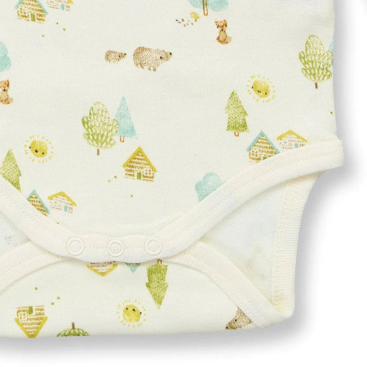 Body bebé m/l VARIN Woodland White - Olokuti