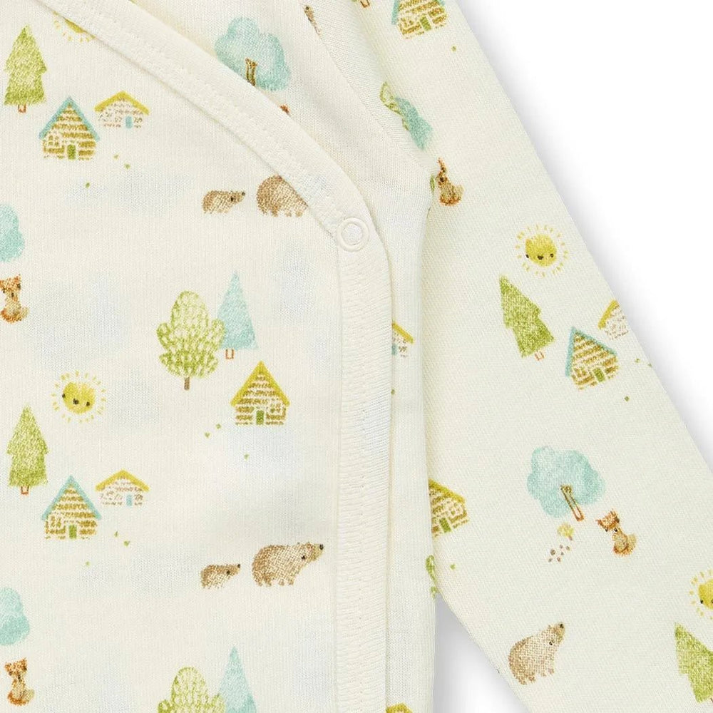 Body bebé m/l YGON Woodland White - Olokuti