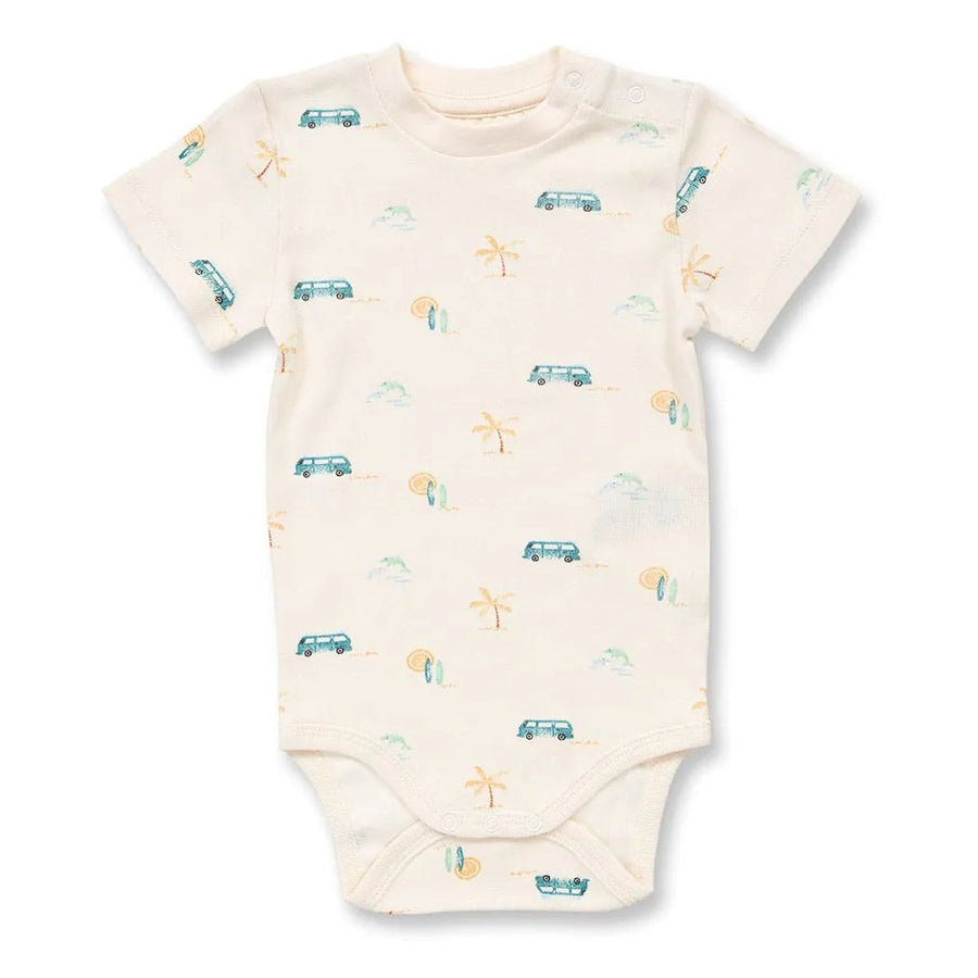 Body corto VARIN Camper Blanco natural - Olokuti