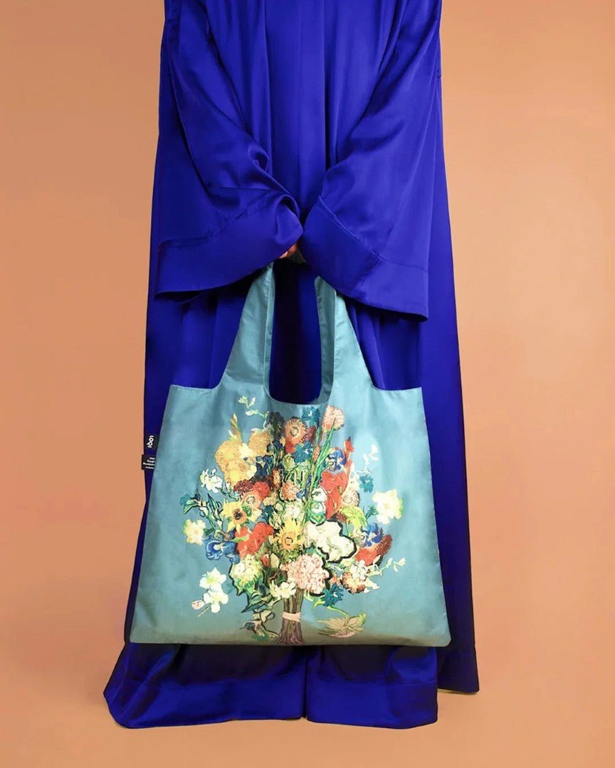 Bolsa Loqi Van Gogh Ramo 50 Aniversario Azul - Olokuti