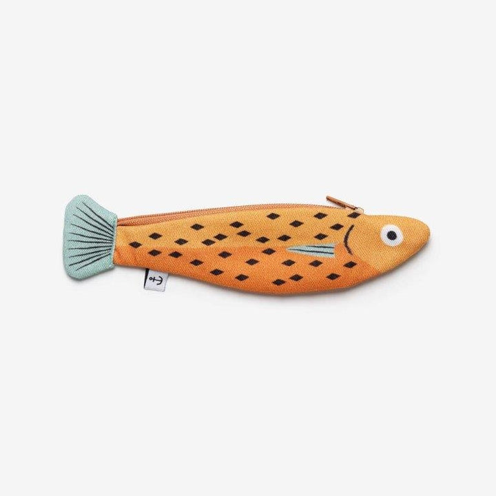 Bolso o llavero pequeño de Whiting (Pescadilla) Naranja - Olokuti