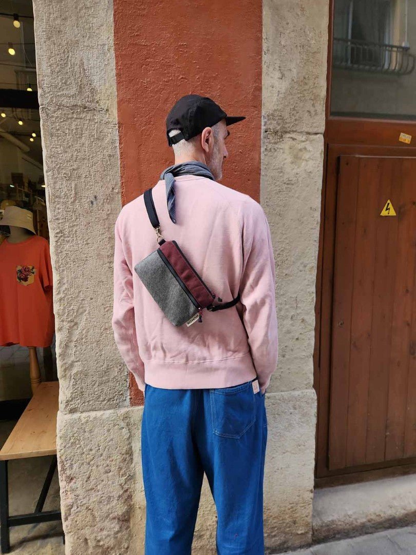 Bolso Pocket Reciclado Estampado - Olokuti