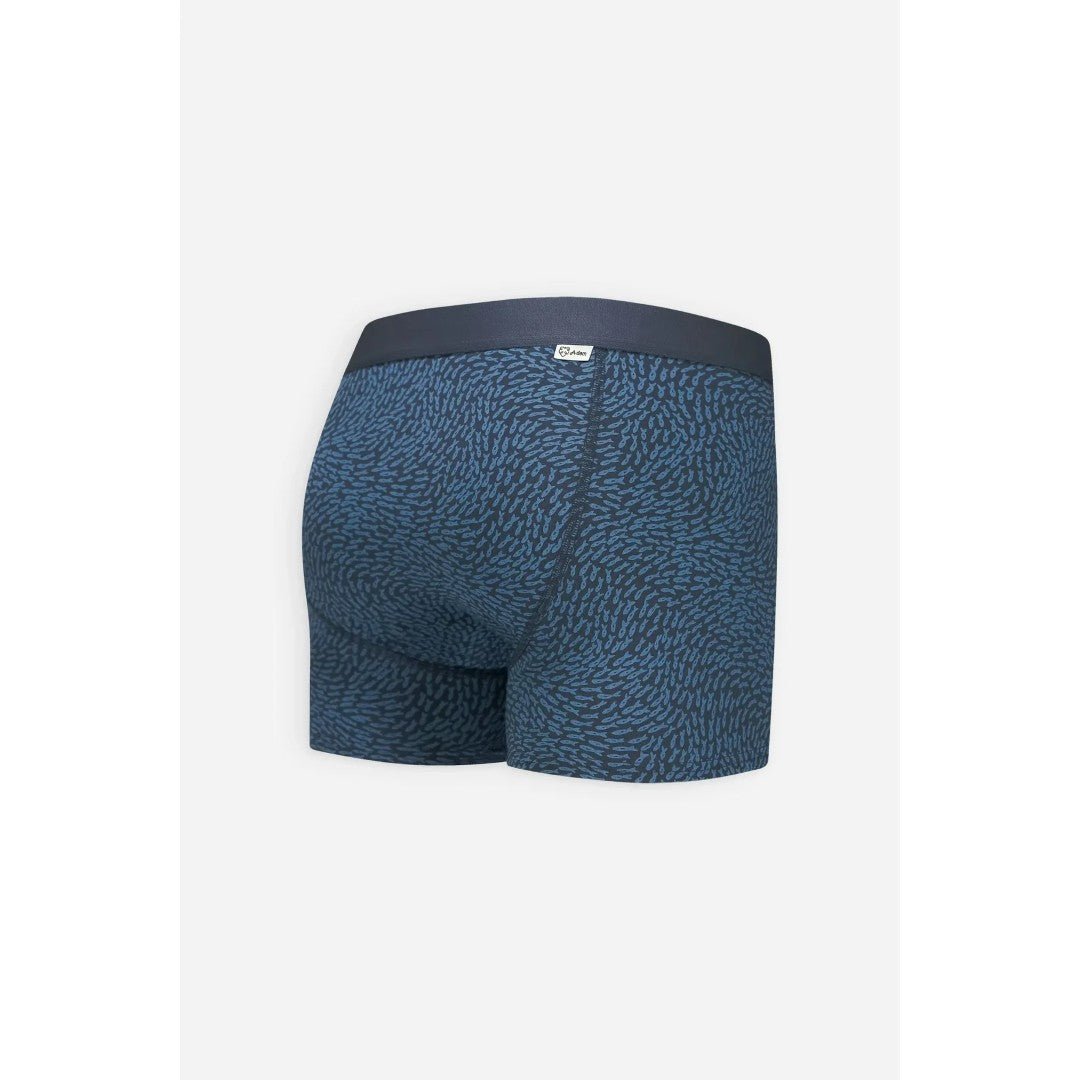 Boxer Brief Blue Fish - Olokuti