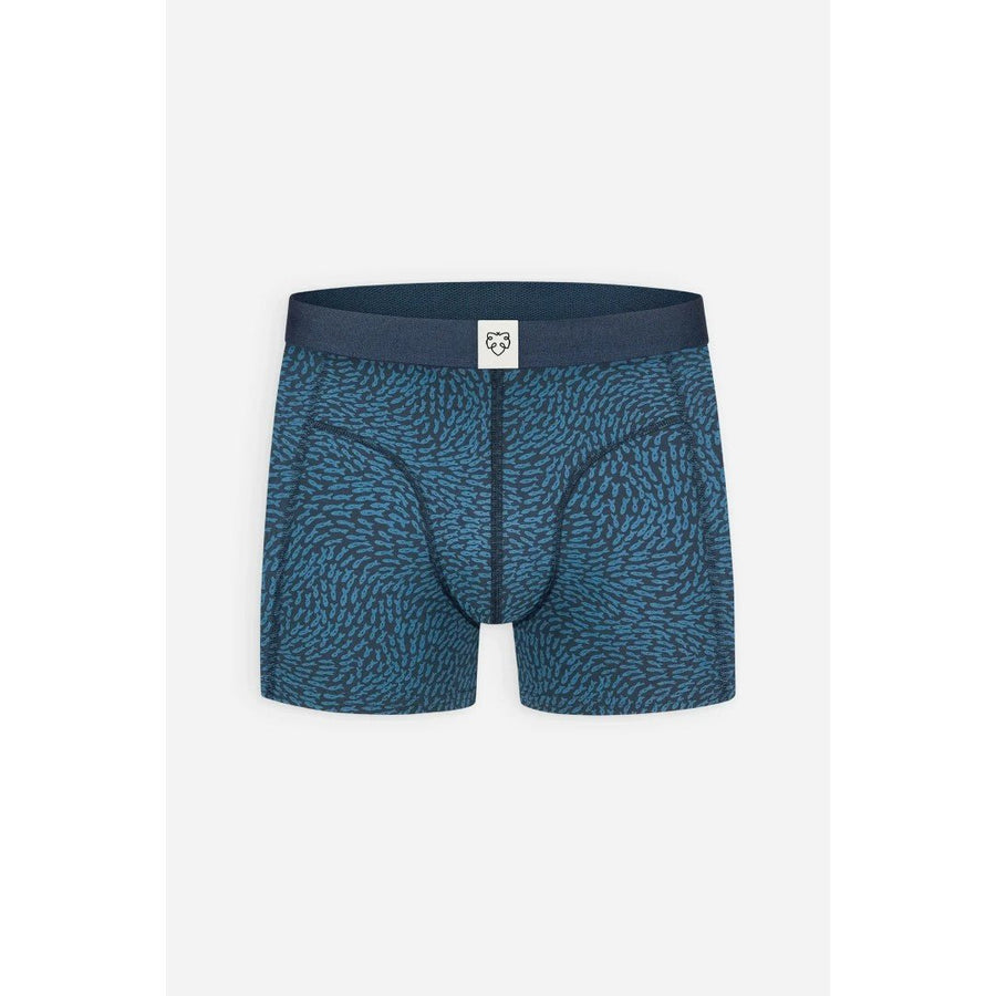 Boxer Brief Blue Fish - Olokuti