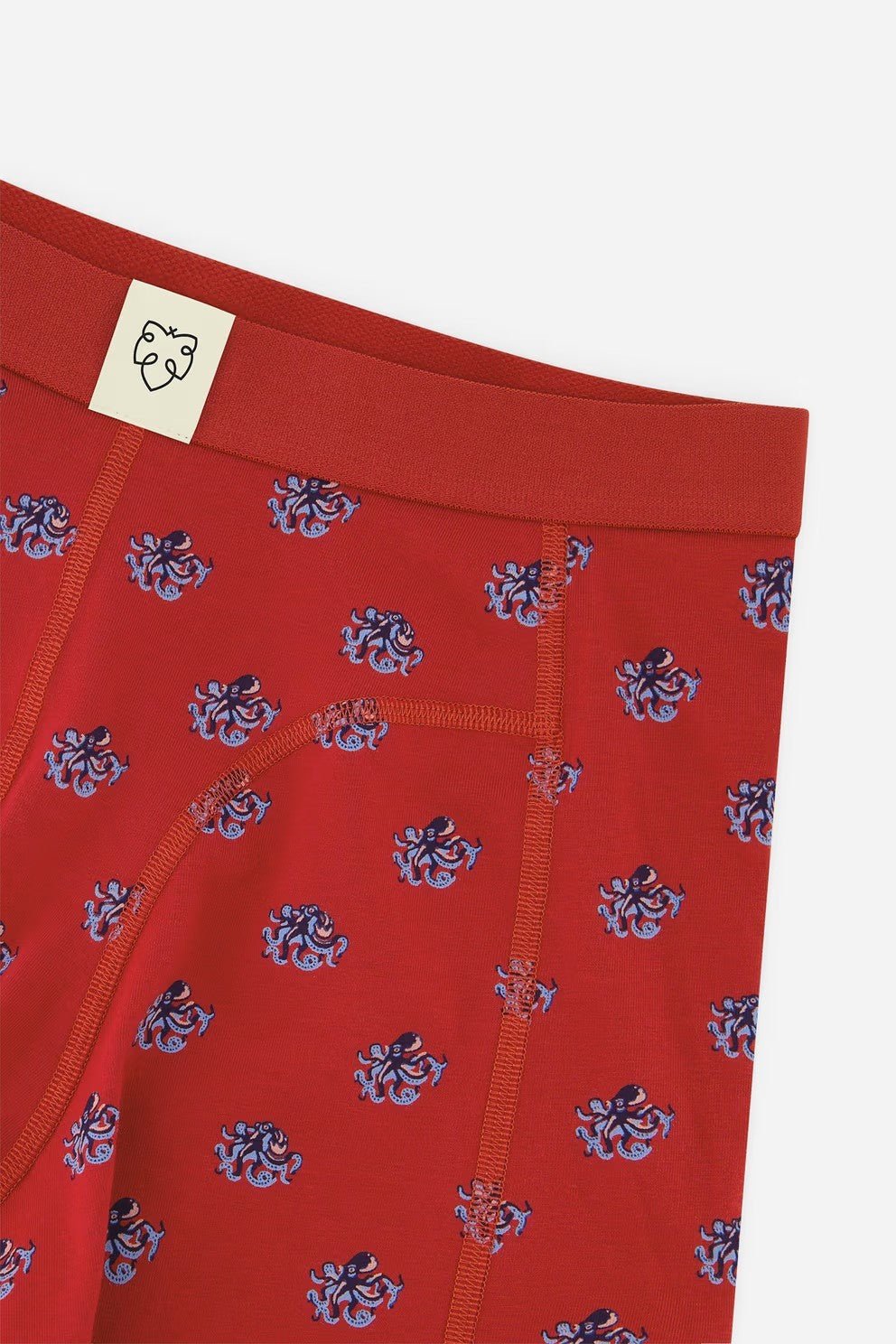 Boxer Brief Octopus Rojo - Olokuti