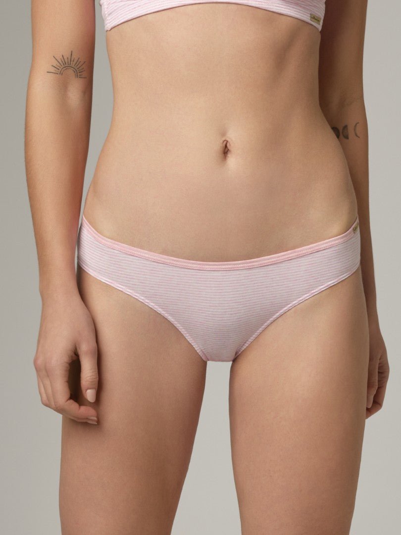 Bragas Jazz Corte bajo Rosa mezcla - Olokuti
