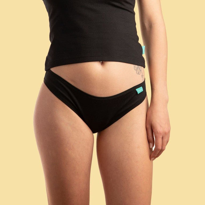 Braguita Menstrual Ninssa ATENEA Negro - Olokuti