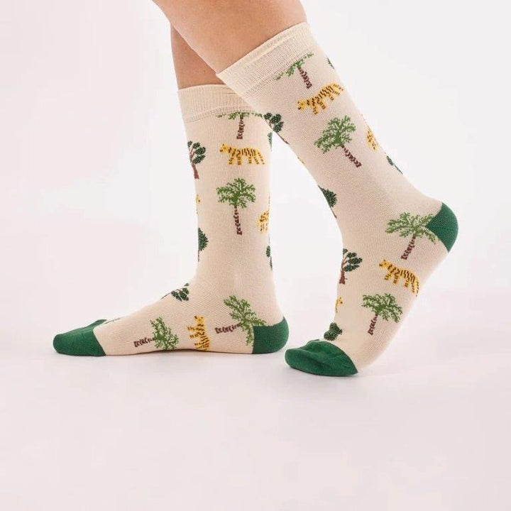 Calcetines Beige Brianda Fitz-James Stuart - Olokuti