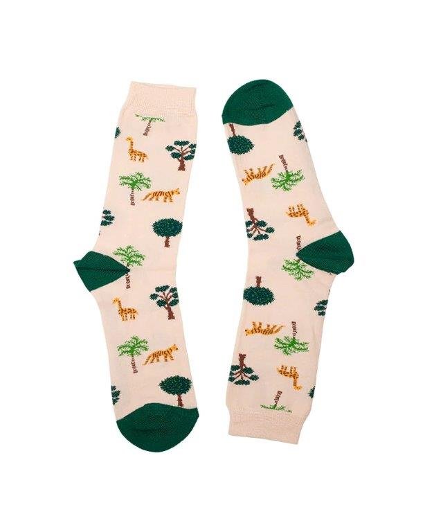 Calcetines Beige Brianda Fitz-James Stuart - Olokuti