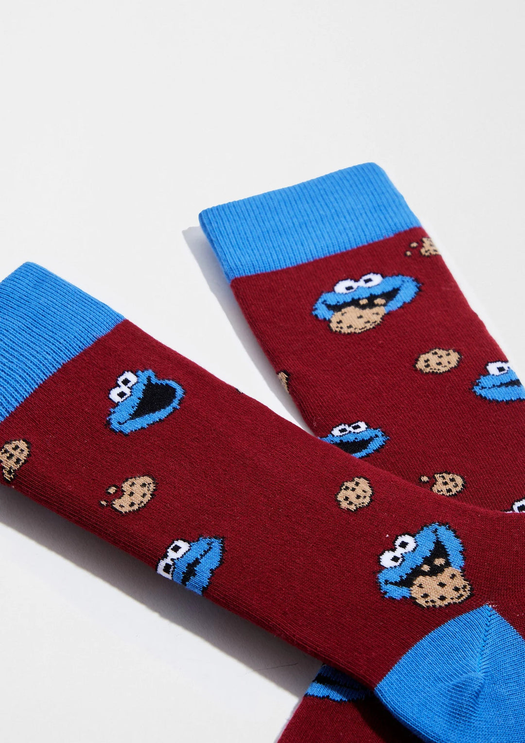 Calcetines BeSesameStreet Cookie Monster Burdeos - Olokuti