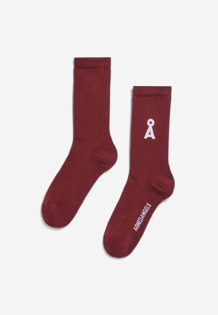 Calcetines SAAMUS BOLD Cranberry - Olokuti