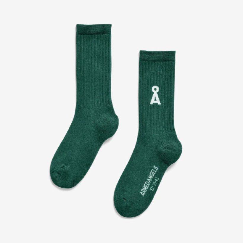 Calcetines SAAMUS BOLD Emerald green - Olokuti