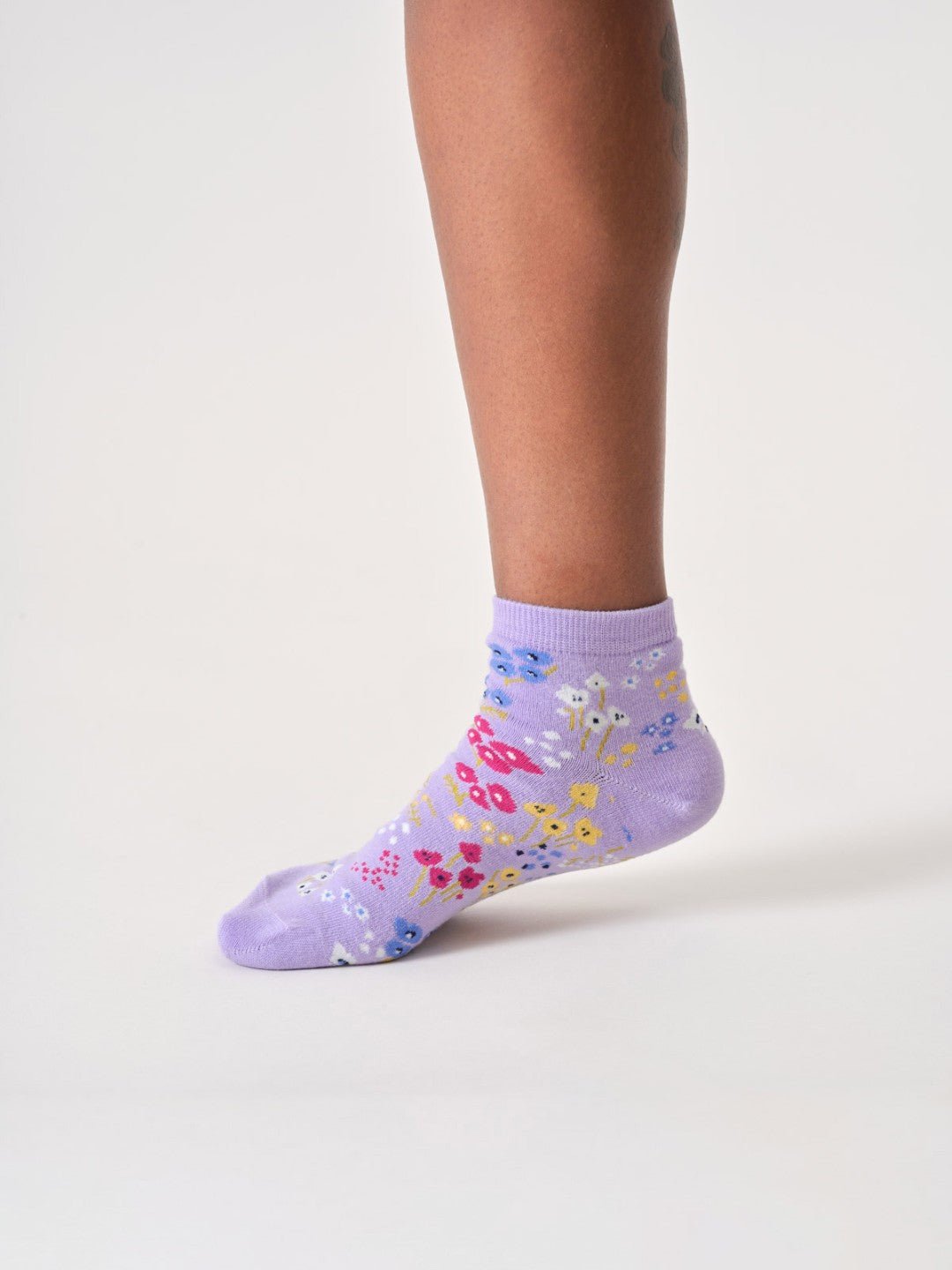 Calcetines Tobilleros Womens Floral Bambú 37 - 41 - Olokuti