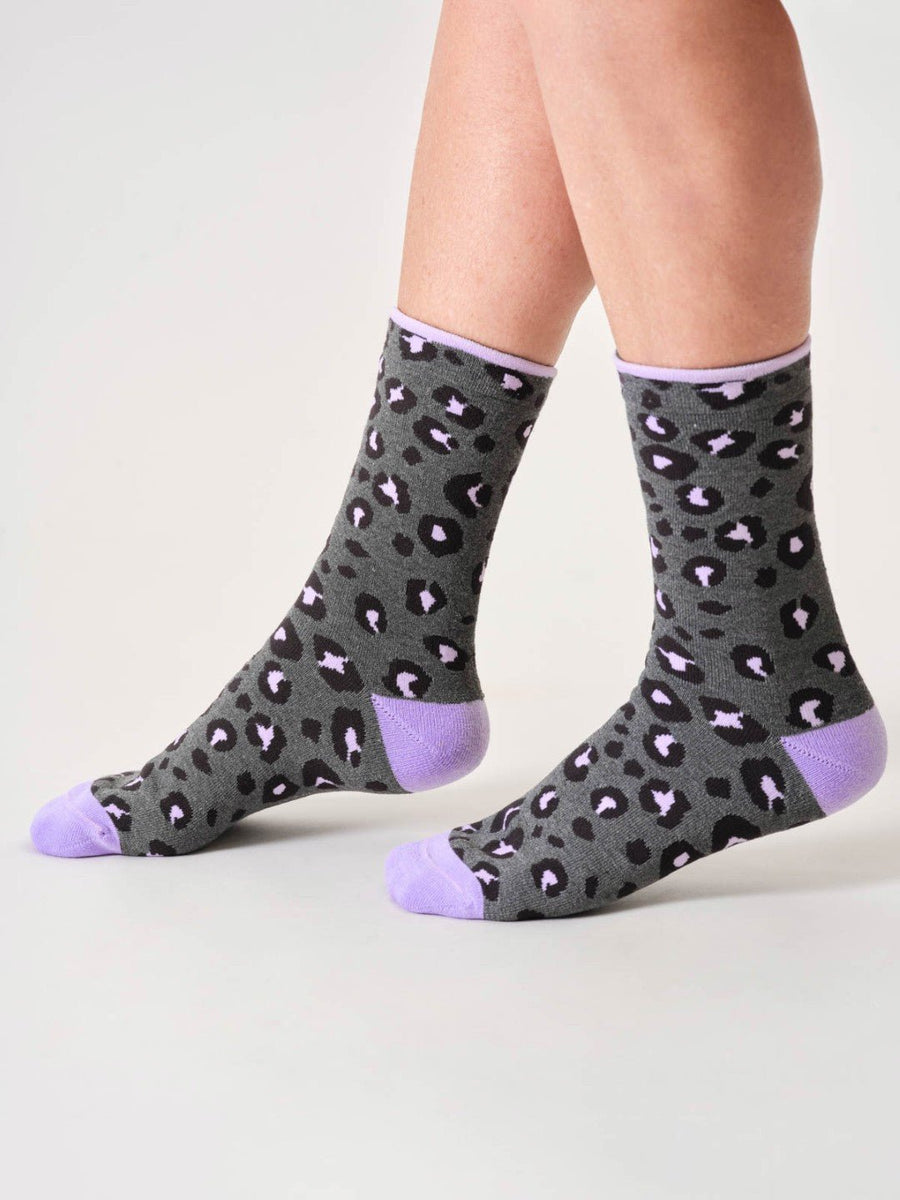 Calcetines Womens Animal Print Walker 37 - 41 - Olokuti