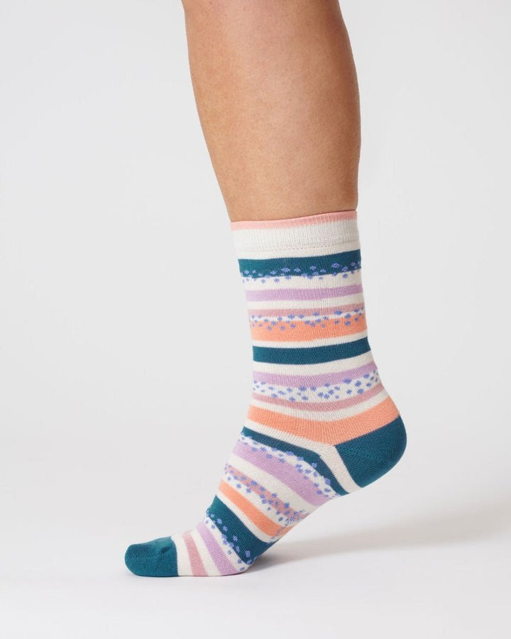 Calcetines Womens Bambú Rayas 37 - 41 - Olokuti