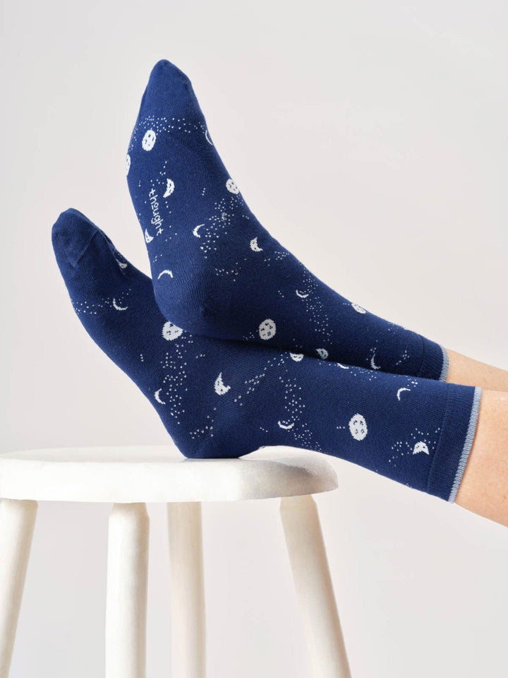 Calcetines Womens Stars & Moons Bambú 37 - 41 - Olokuti