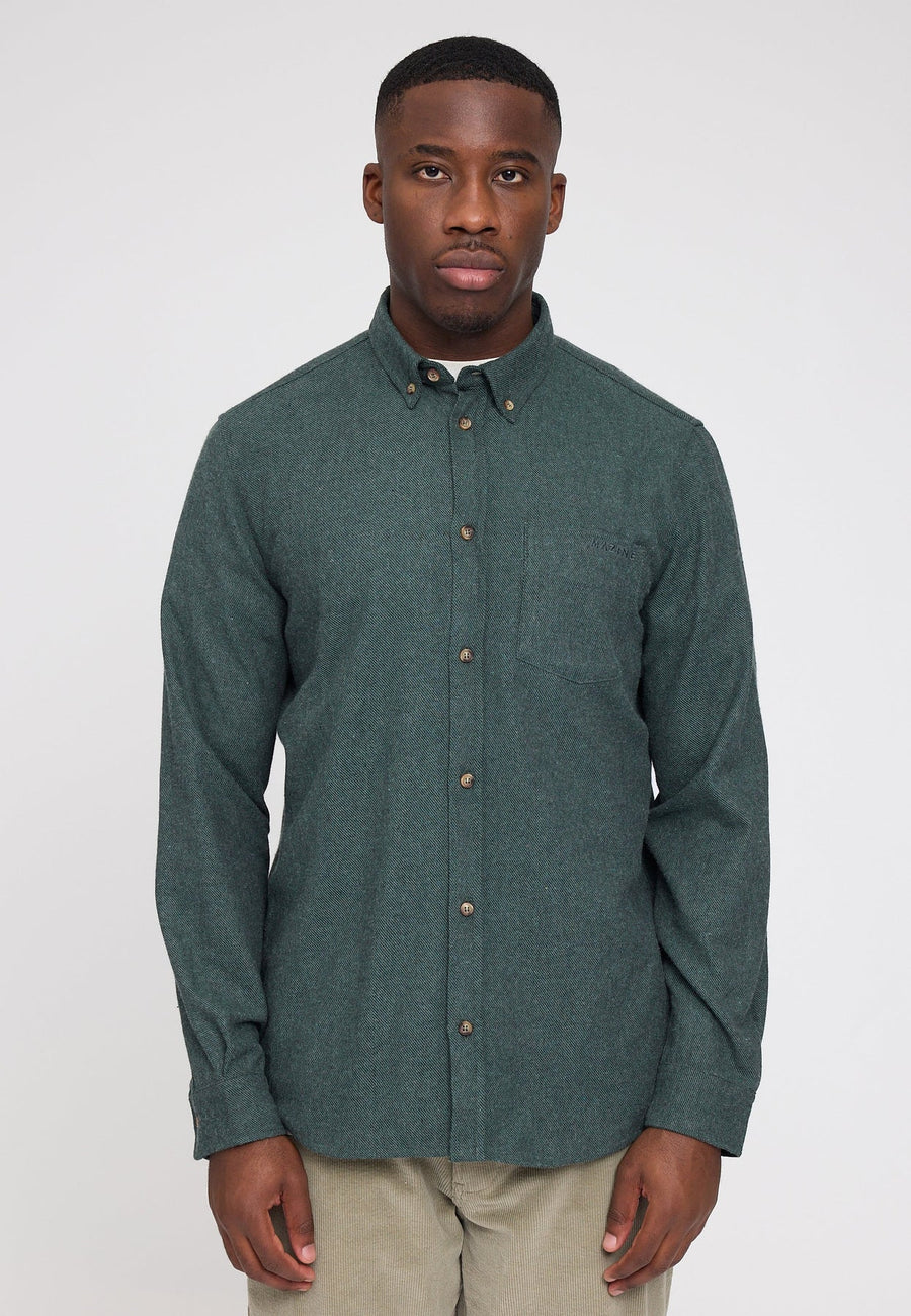 Camisa de franela mezcla Bottle jaspeada - Olokuti