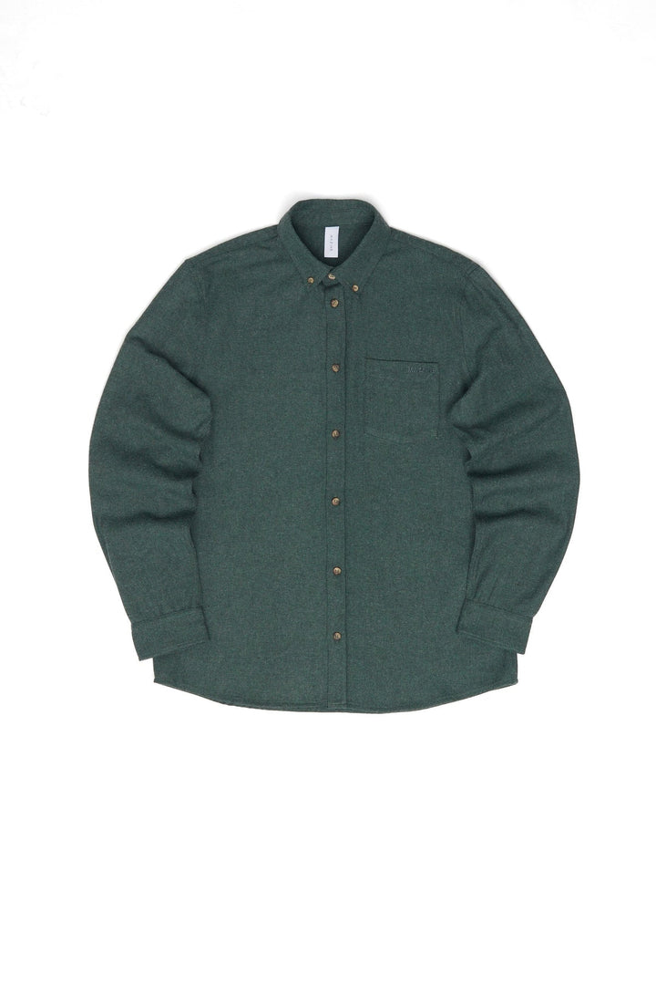 Camisa de franela mezcla Bottle jaspeada - Olokuti