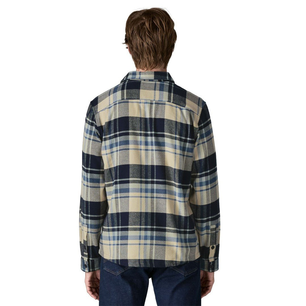 Camisa Franela Fjord Flannel Shirt Hibernate: Sunken Blue - Olokuti