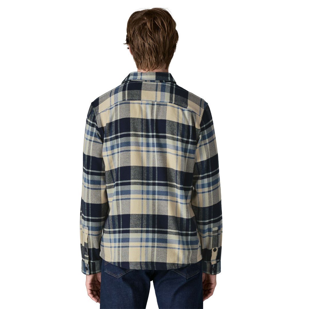 Camisa Franela Fjord Flannel Shirt Hibernate: Sunken Blue - Olokuti
