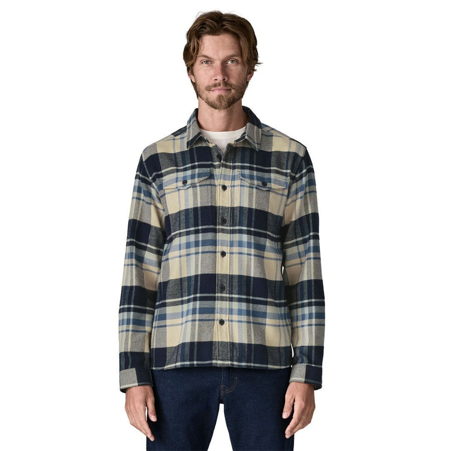 Camisa Franela Fjord Flannel Shirt Hibernate: Sunken Blue - Olokuti