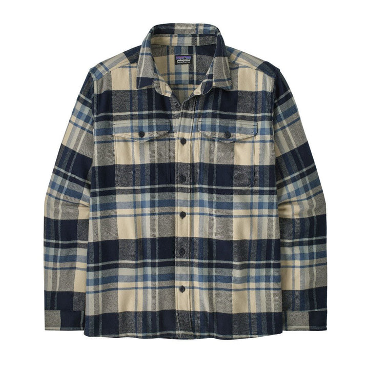 Camisa Franela Fjord Flannel Shirt Hibernate: Sunken Blue - Olokuti
