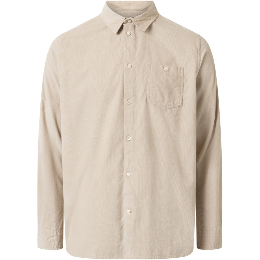 Camisa Pana algodón orgánico Light feather gray - Olokuti