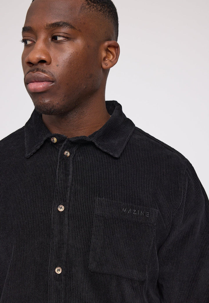 Camisa Pana con bolsillo Negro - Olokuti