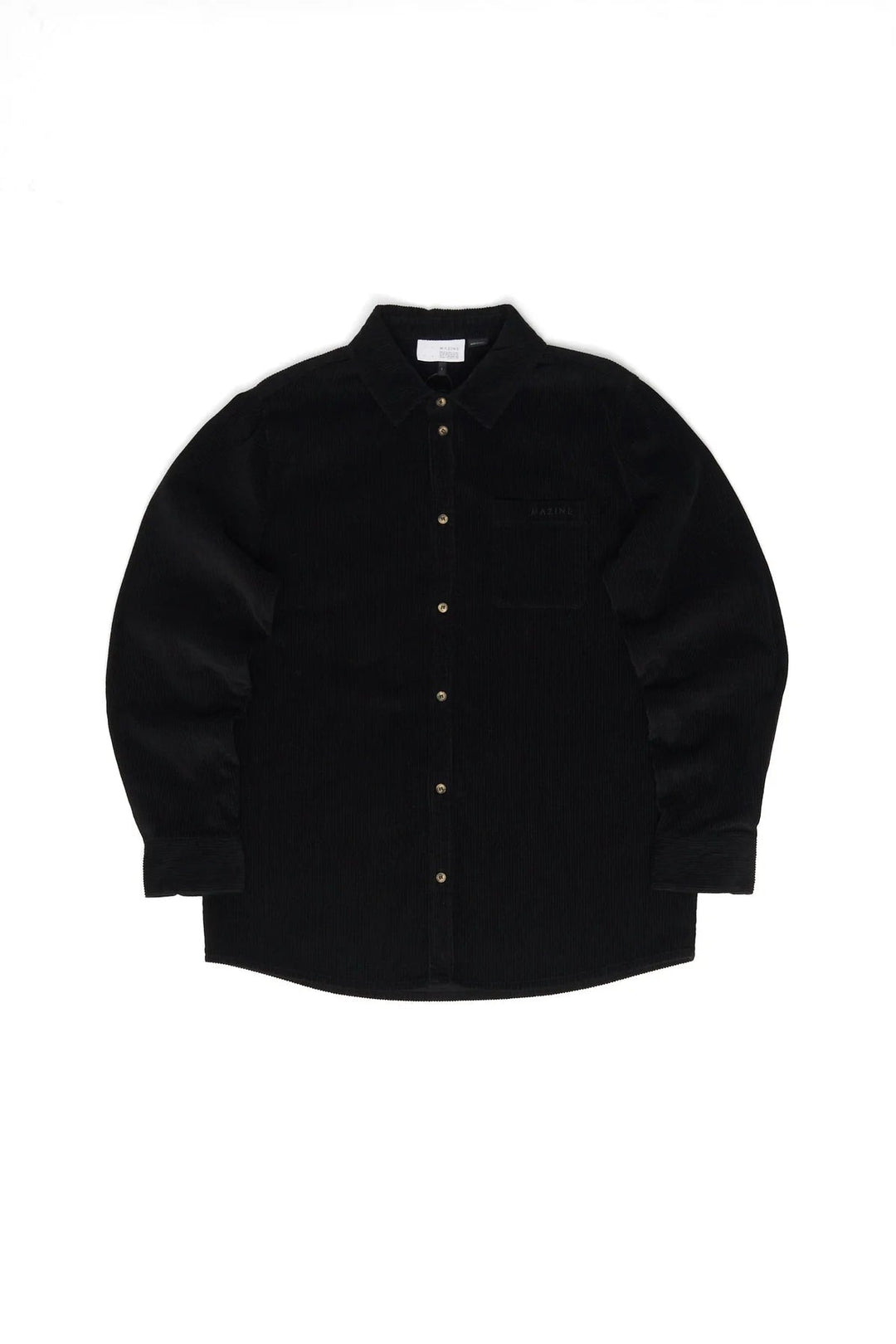 Camisa Pana con bolsillo Negro - Olokuti