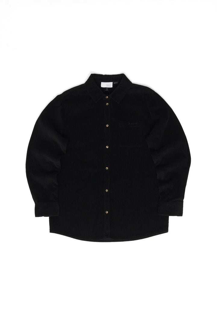 Camisa Pana con bolsillo Negro - Olokuti