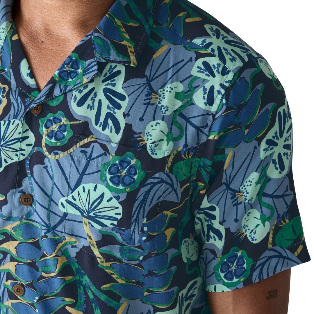 Camisa Tidal Threads Tropiclimb: New Navy - Olokuti