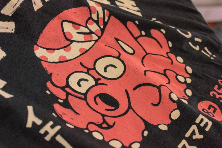 Camiseta algodón orgánico Tako Negro - Olokuti