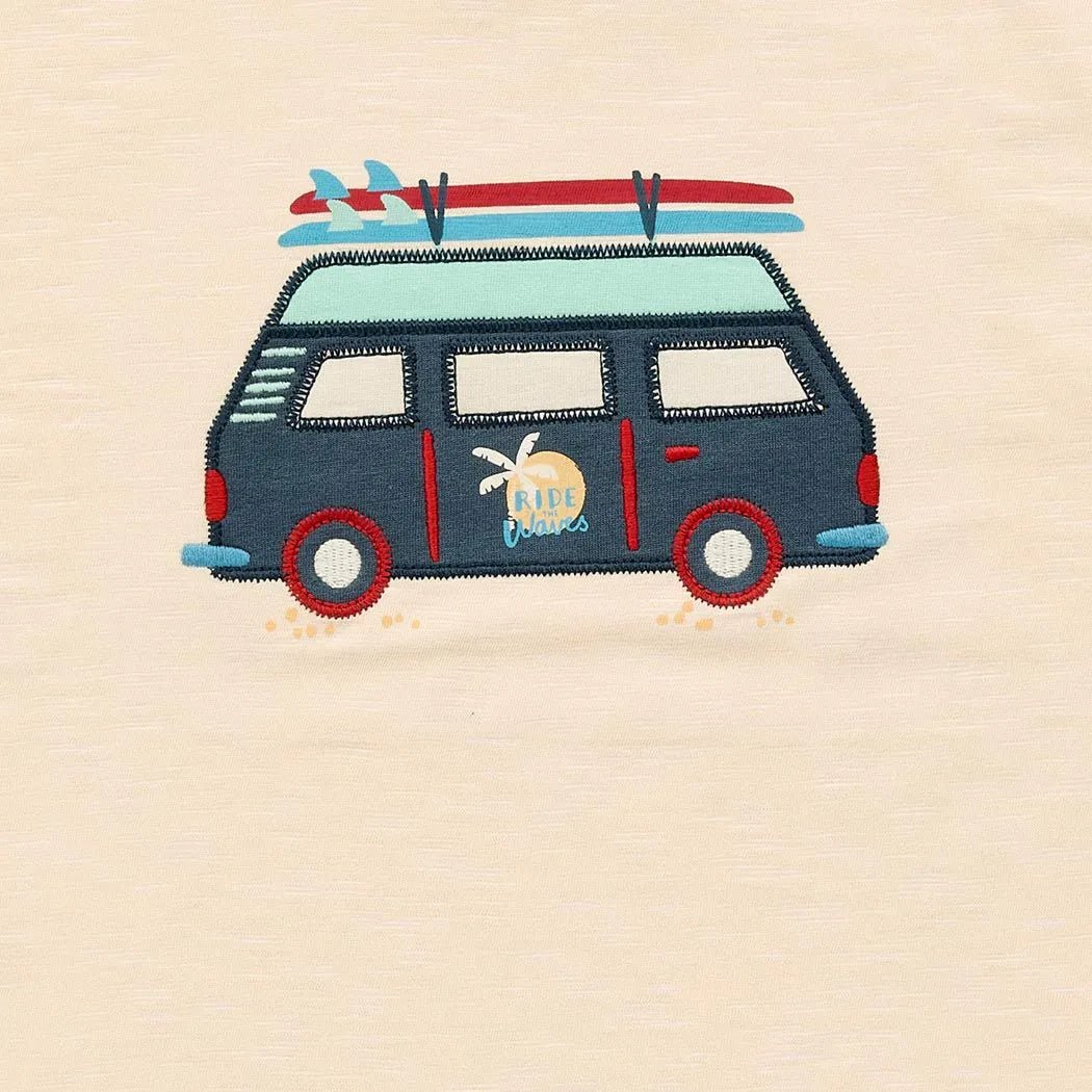 Camiseta ANTON Camper Beige - Olokuti