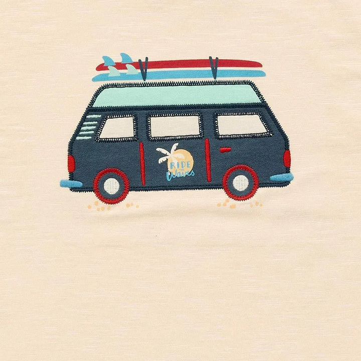 Camiseta ANTON Camper Beige - Olokuti