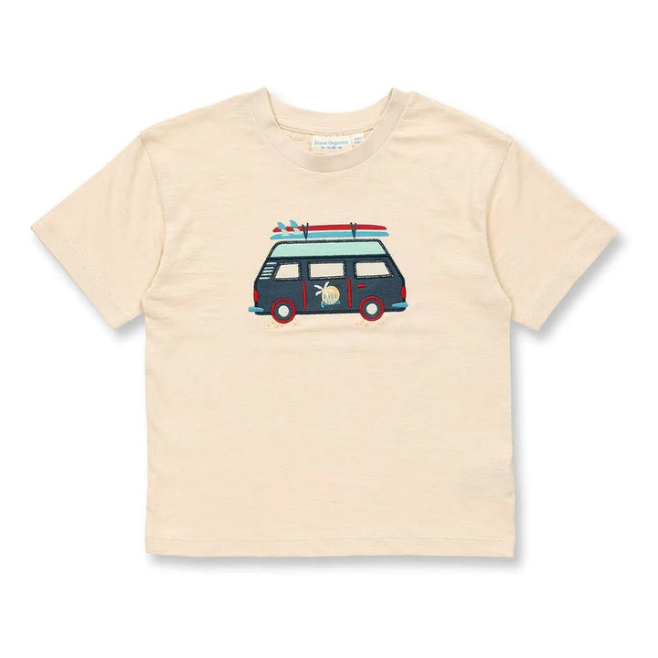 Camiseta ANTON Camper Beige - Olokuti
