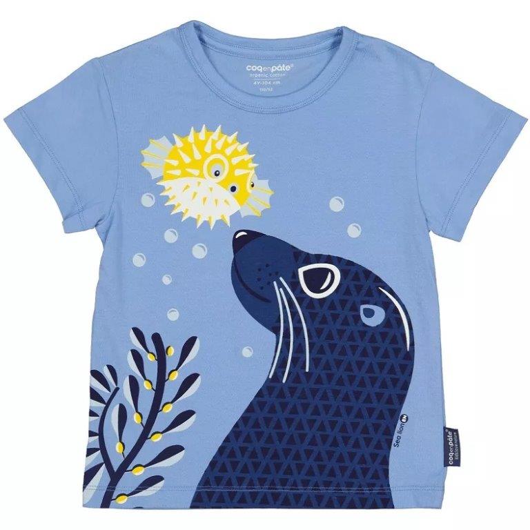 Camiseta Azul León Marino - Olokuti