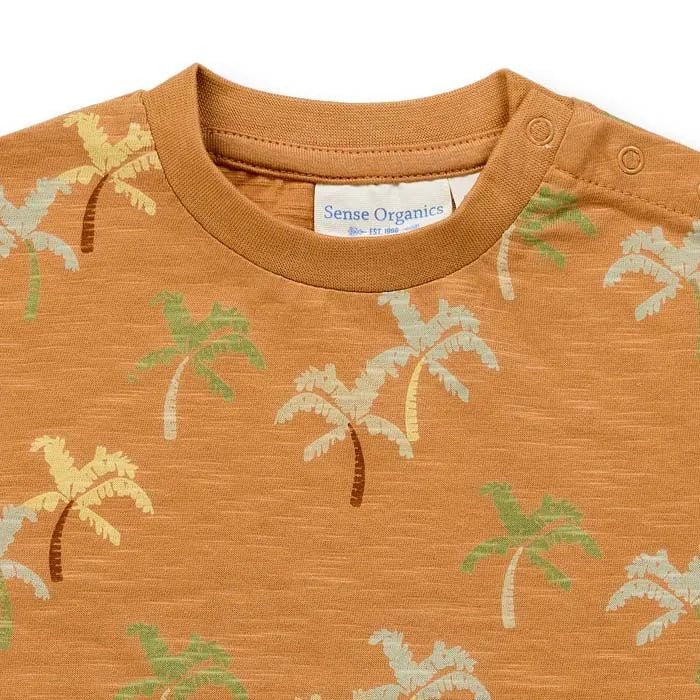 Camiseta Bebé EKI Palmeras Caramelo - Olokuti