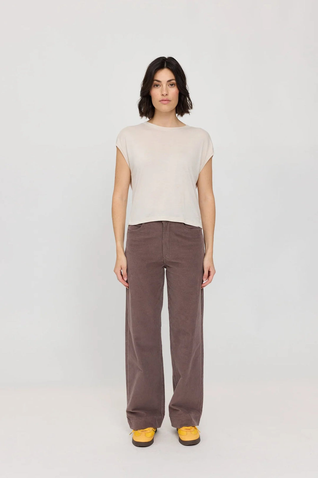 Camiseta Cropped holgada Moon - Olokuti