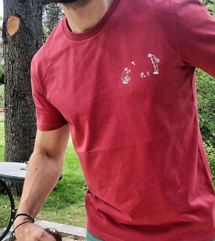 Camiseta estampada Club Apéro Blanco - Olokuti