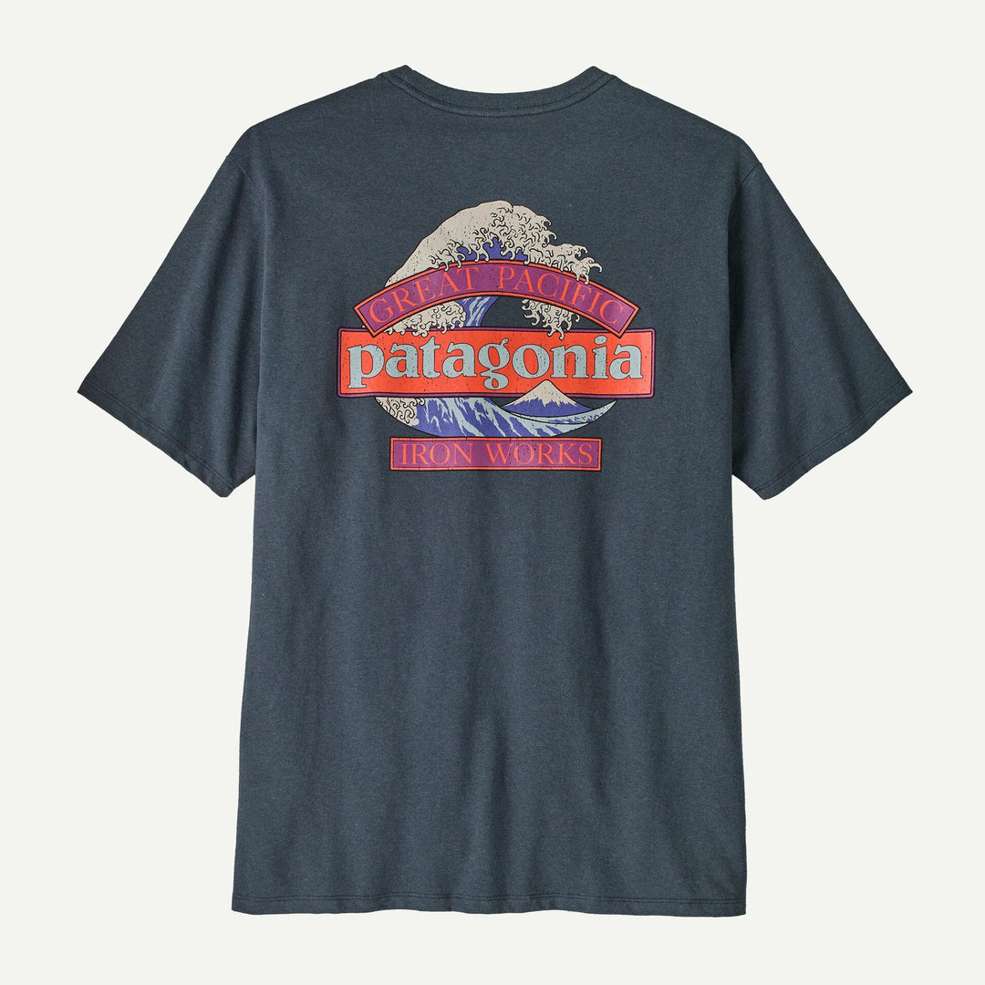 Camiseta Great Waves Responsibili-Tee Summit Blue - Olokuti