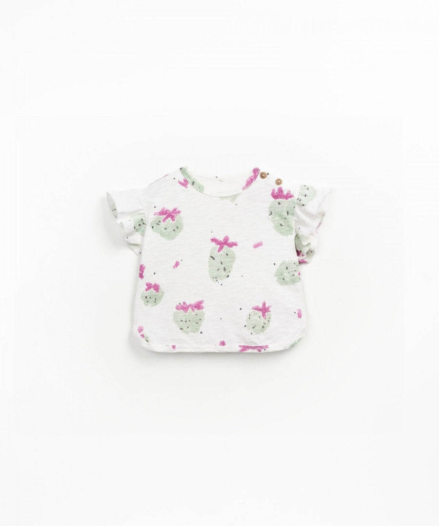 Camiseta Jersey Estampada Shapes (PA02/2AQ11052 - E673N) - Olokuti