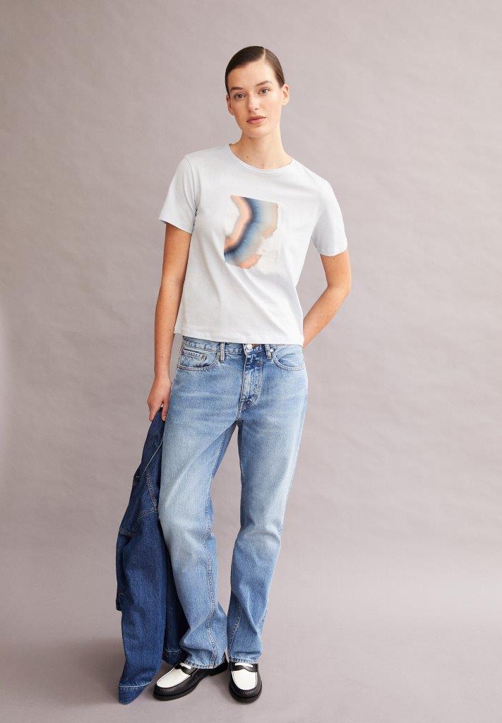 Camiseta MAARLA OPAAL morning sky - Olokuti