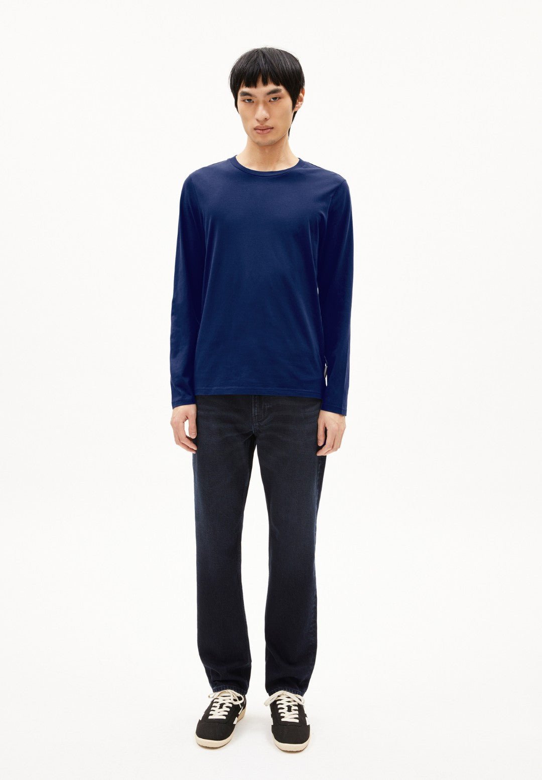Camiseta manga larga JAAMES LONGSLEEVE Blue noon - Olokuti