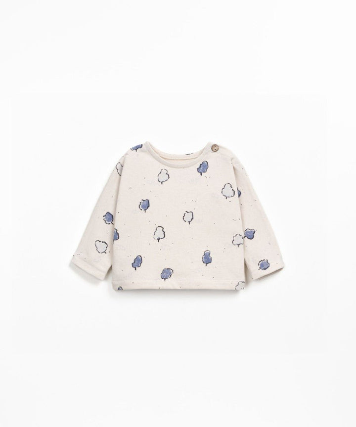 Camiseta manga larga Jersey estampada Pencil Árboles - Olokuti