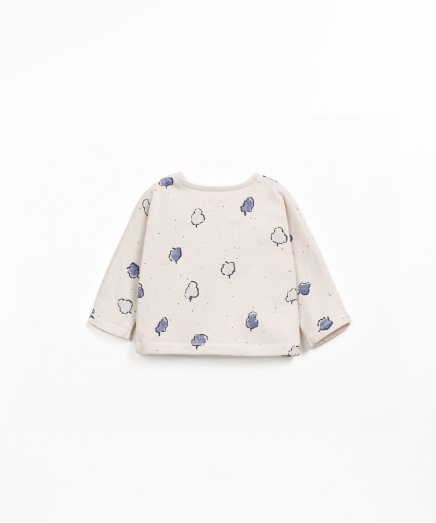 Camiseta manga larga Jersey estampada Pencil Árboles - Olokuti