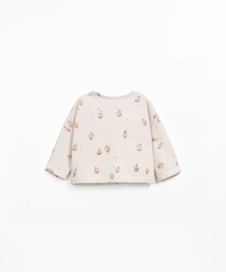 Camiseta manga larga Jersey estampada Pencil Bellotas - Olokuti