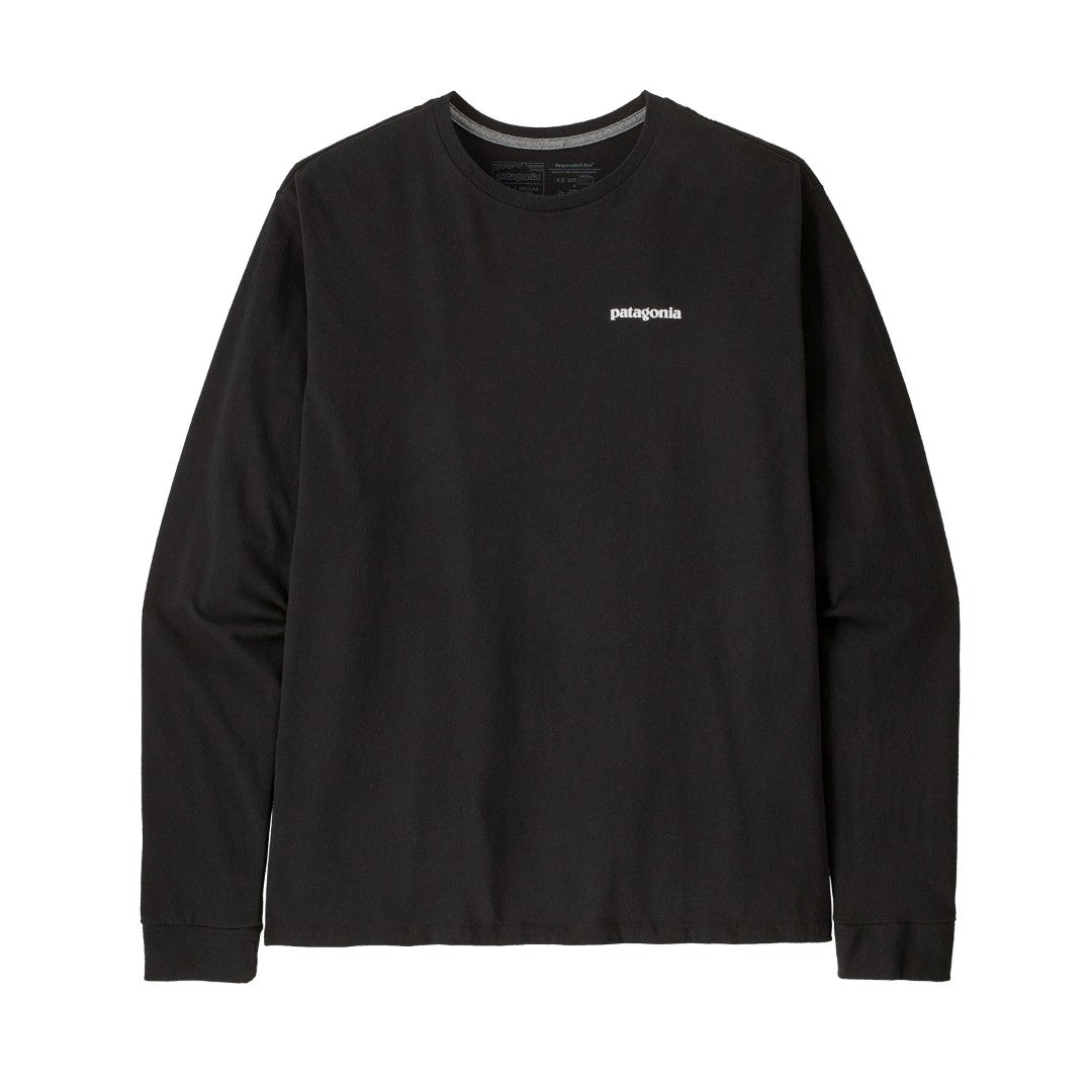 Camiseta Manga larga P - 6 Logo Responsibili - Tee Negro - Olokuti