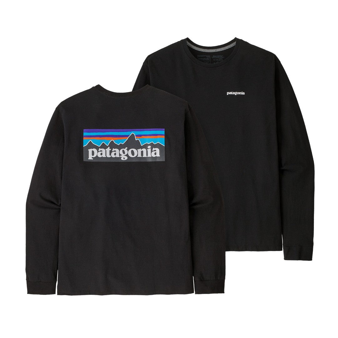 Camiseta Manga larga P - 6 Logo Responsibili - Tee Negro - Olokuti
