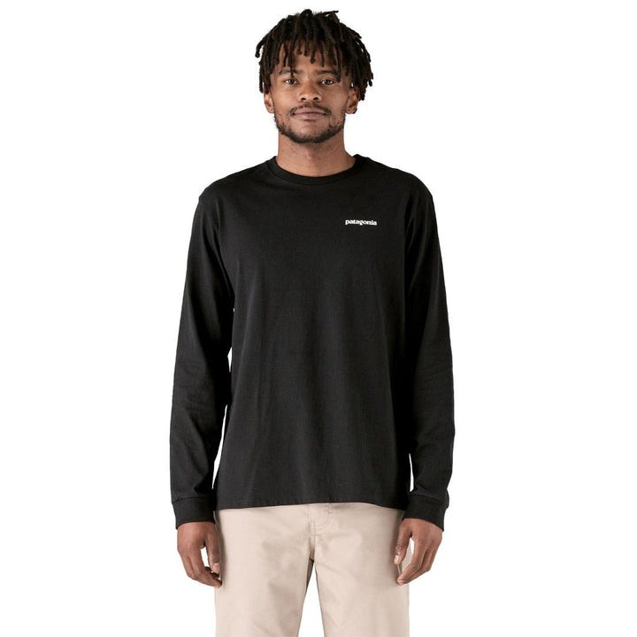 Camiseta Manga larga P - 6 Logo Responsibili - Tee Negro - Olokuti