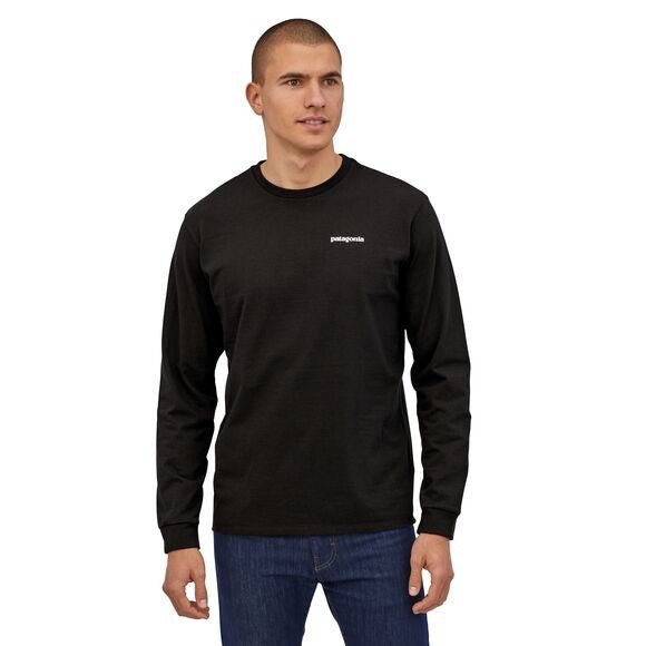 Camiseta Manga larga P - 6 Logo Responsibili - Tee Negro - Olokuti